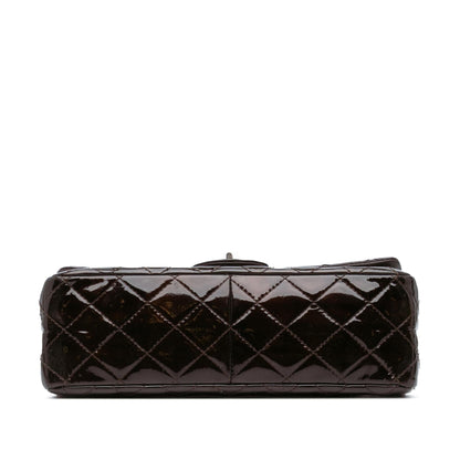 Chanel Reissue 2 55 Quilted Patent Double Flap 227
