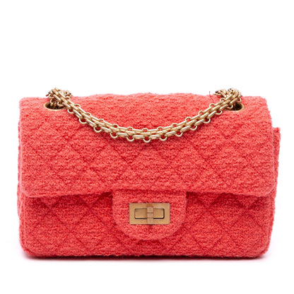 Chanel Reissue 2 55 Quilted Tweed Single Flap 224