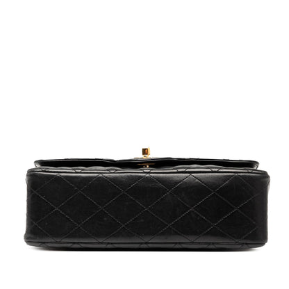 Chanel Small Cc Quilted Lambskin Double Flap