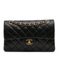 Chanel Gabrielle Lambskin Black Shoulder Bag Style 76