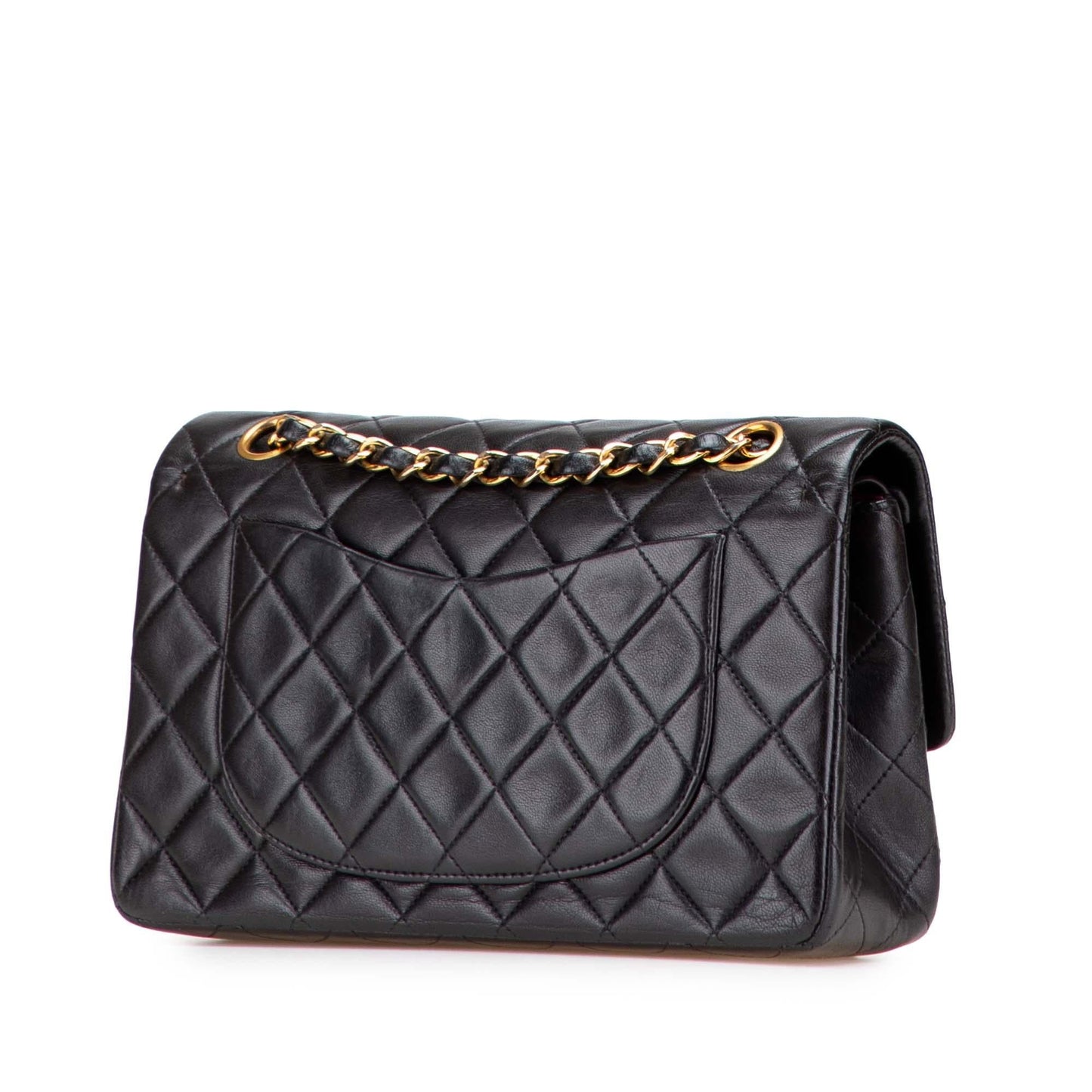 Chanel Gabrielle Lambskin Black Shoulder Bag Style 58