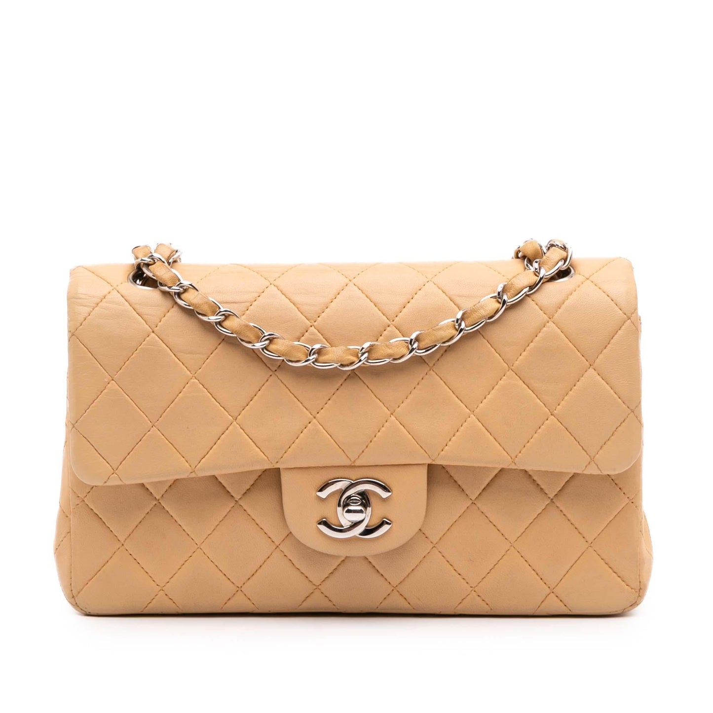 Chanel Gabrielle Lambskin Brown Shoulder Bag Style 6
