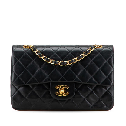 Chanel Gabrielle Lambskin Black Shoulder Bag Style 35