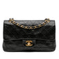 Chanel Gabrielle Lambskin Black Shoulder Bag Style 30
