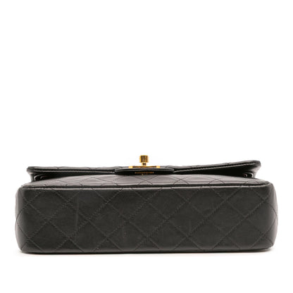 Chanel Gabrielle Lambskin Black Shoulder Bag Style 21