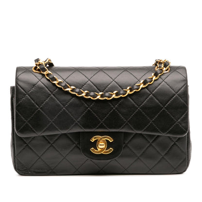 Chanel Gabrielle Lambskin Black Shoulder Bag Style 21