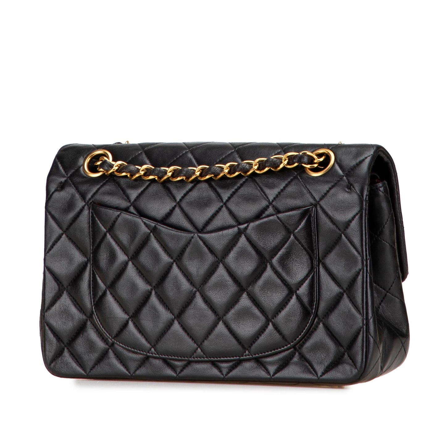 Chanel Gabrielle Lambskin Black Shoulder Bag Style 9