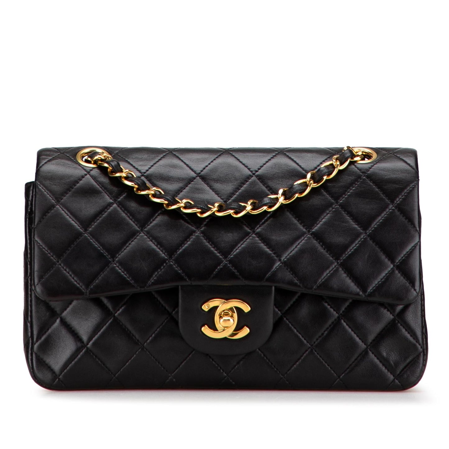 Chanel Gabrielle Lambskin Black Shoulder Bag Style 5