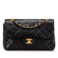 Chanel Gabrielle Lambskin Black Shoulder Bag Style 5