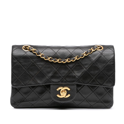 Chanel Gabrielle Lambskin Black Shoulder Bag Lambskin