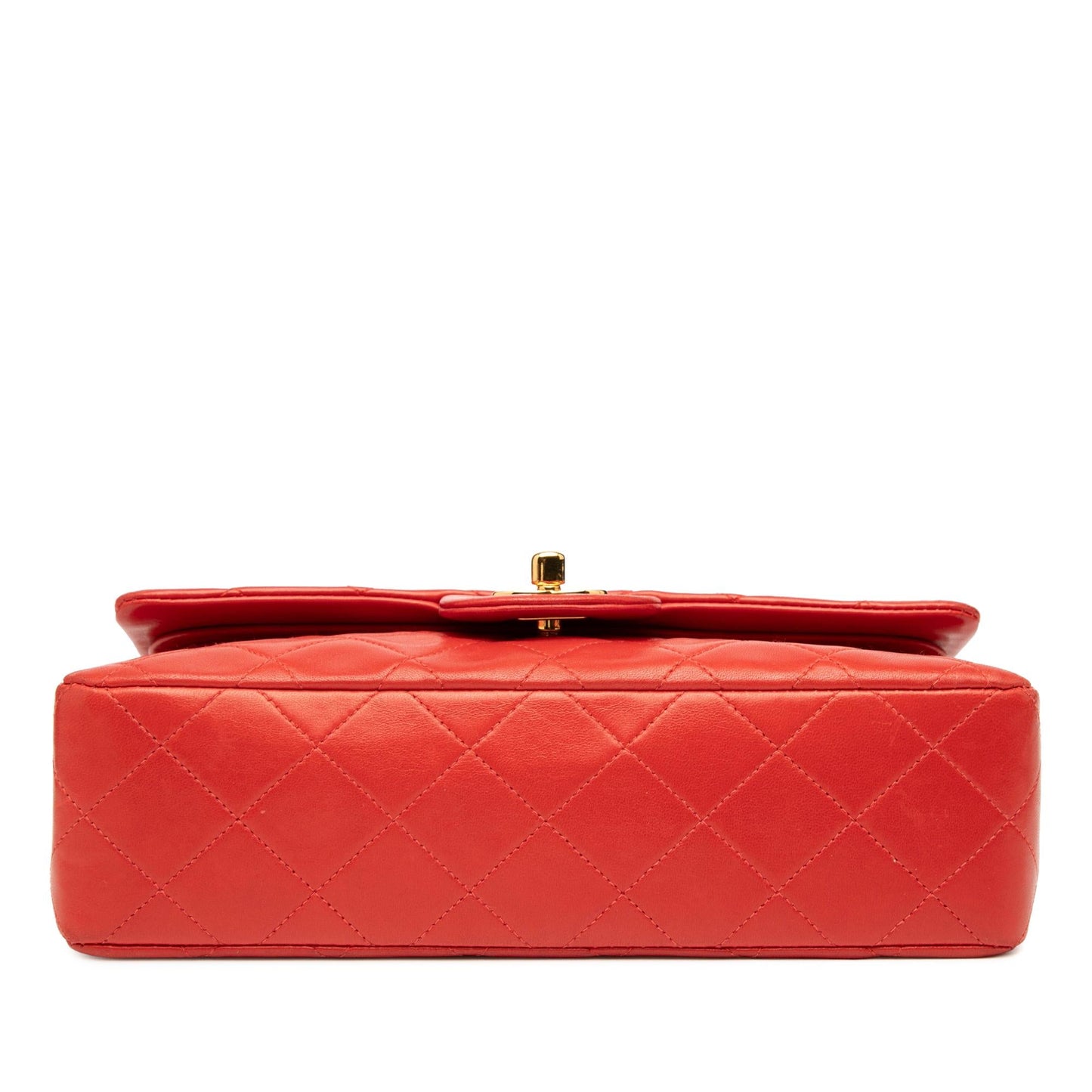 Chanel Gabrielle Lambskin Red Shoulder Bag