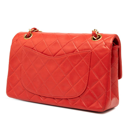 Chanel Gabrielle Lambskin Red Shoulder Bag