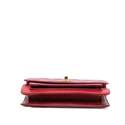 Chanel Gabrielle Caviar Red Shoulder Bag Style 2
