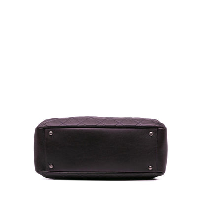 Chanel Small Quilted Iridescent Caviar Chic Shopping Tote