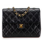 Chanel Gabrielle Lambskin Black Shoulder Bag Style 44