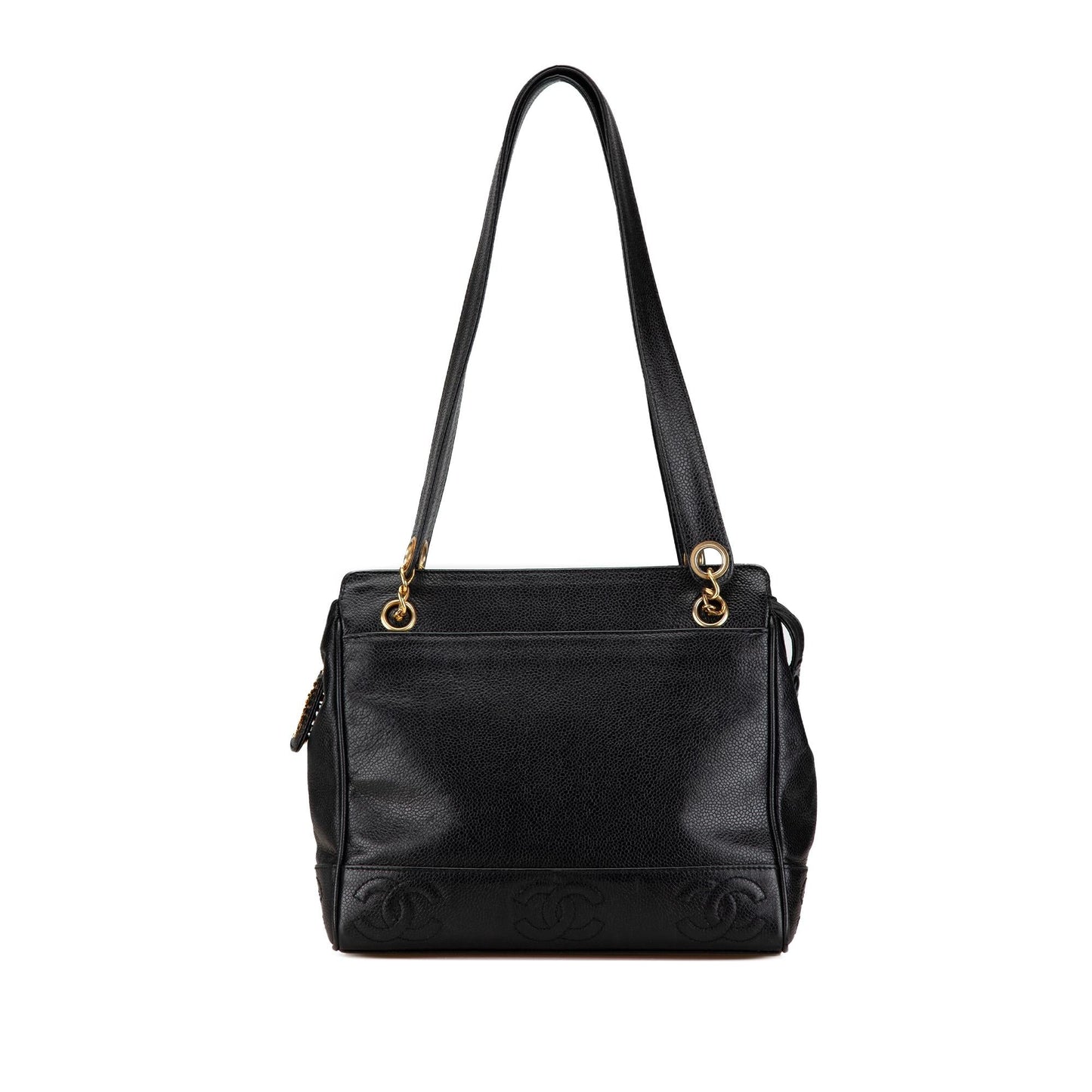Chanel Gabrielle Caviar Black Shoulder Bag Style 11