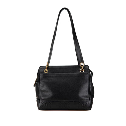Chanel Gabrielle Caviar Black Shoulder Bag Style 11