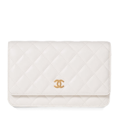 Chanel Fringed Wallet On Chain - Lambskin