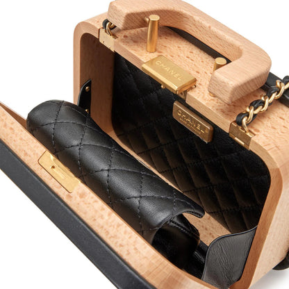 Chanel Vanity Lambskin Shoulder Bag
