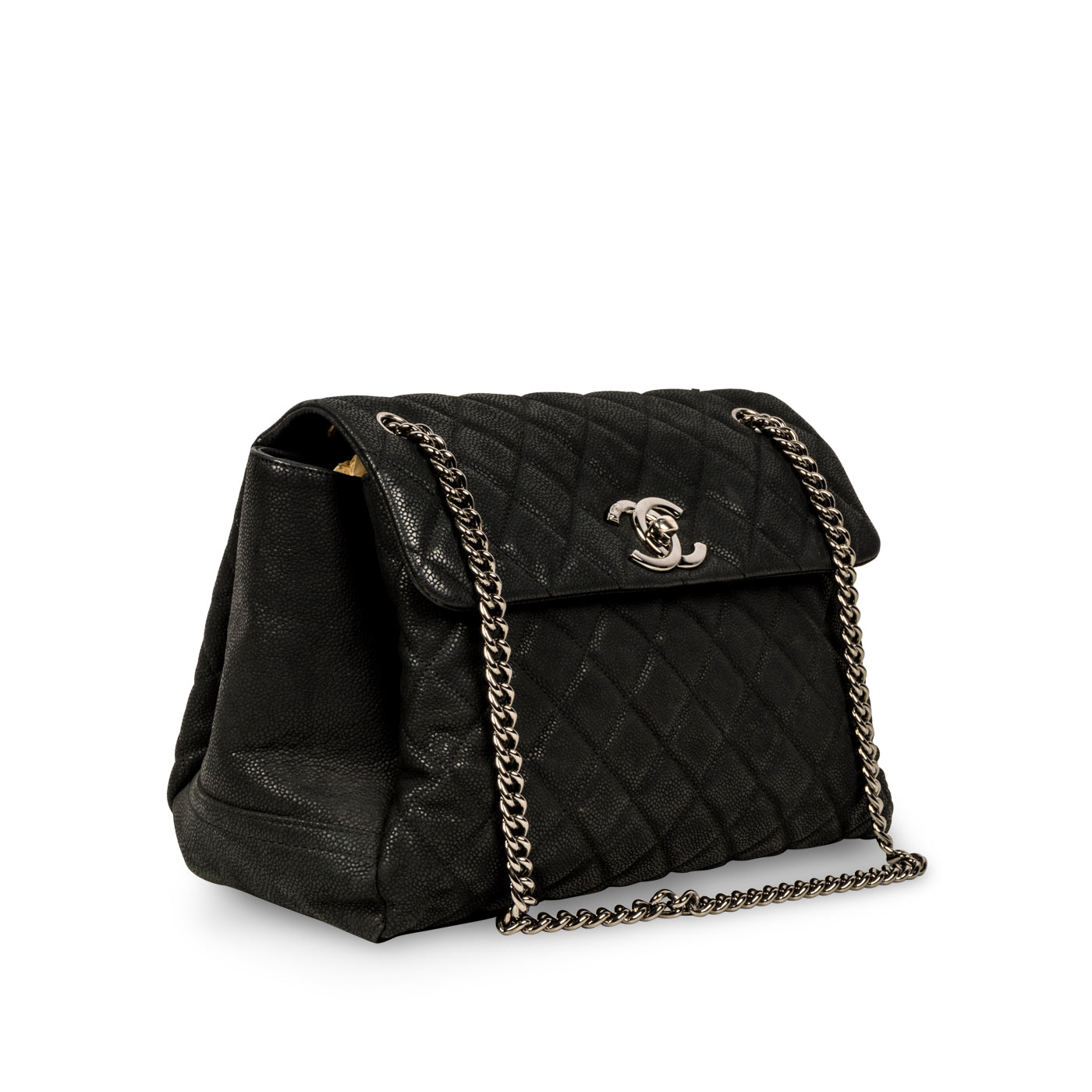 Chanel Accordion Shoulder Bag - Matte Caviar