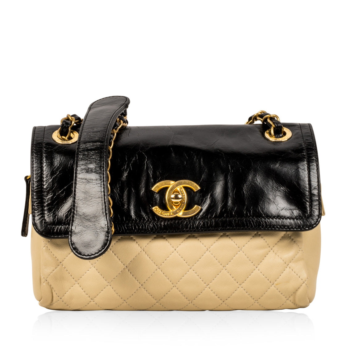 Chanel Timeless Lambskin Black Shoulder Bag Lambskin