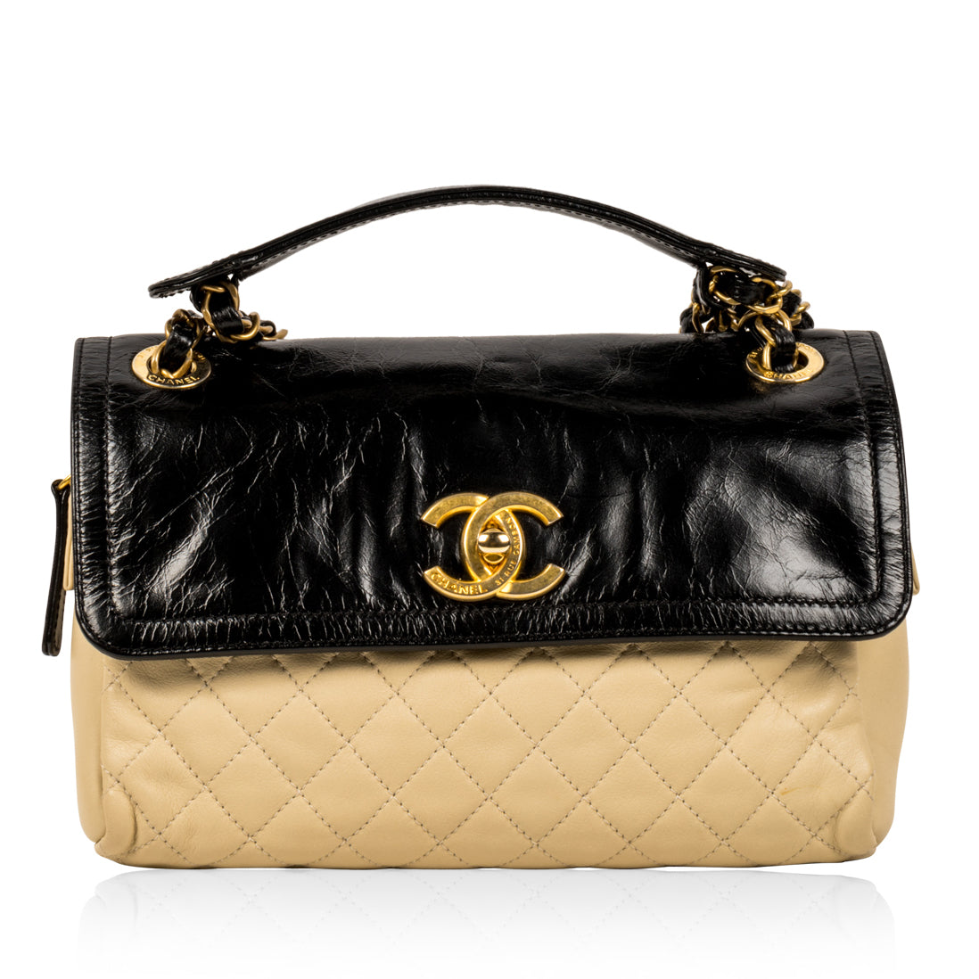 Chanel Timeless Lambskin Black Shoulder Bag Lambskin