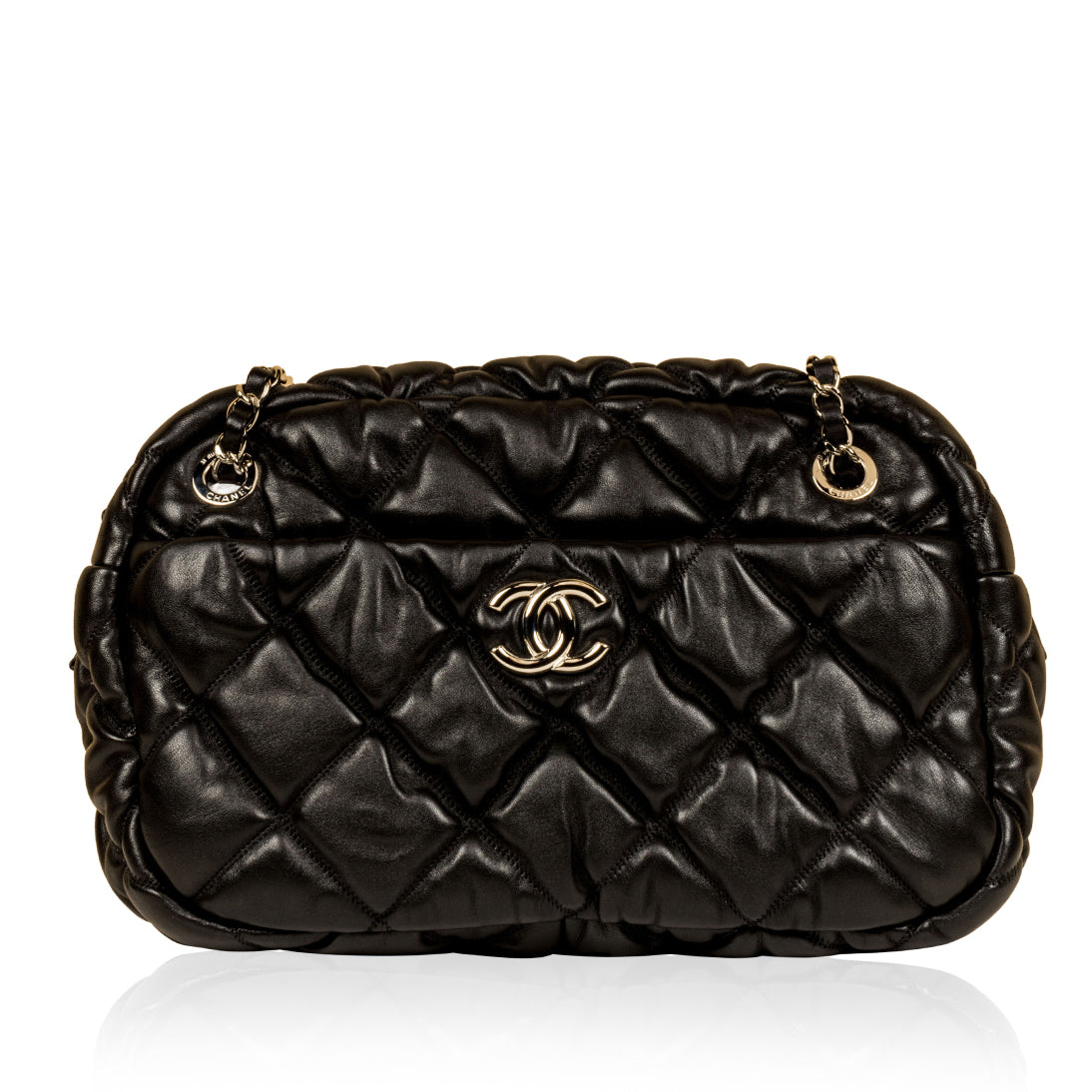 Chanel Timeless Lambskin Black Handbag Style 8