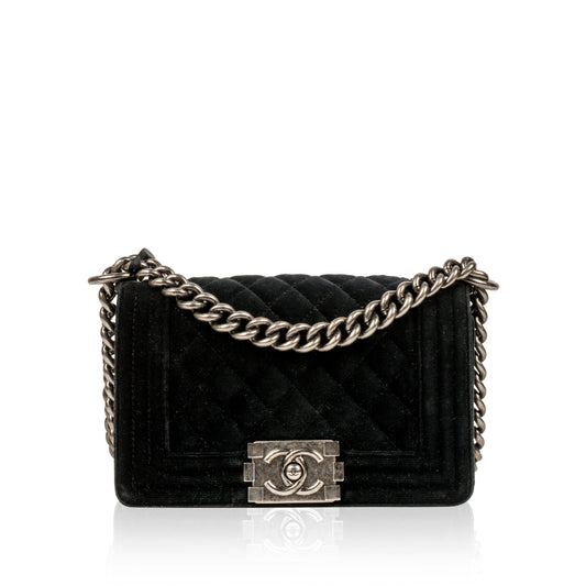 Chanel Boy Bag - Small - Velvet