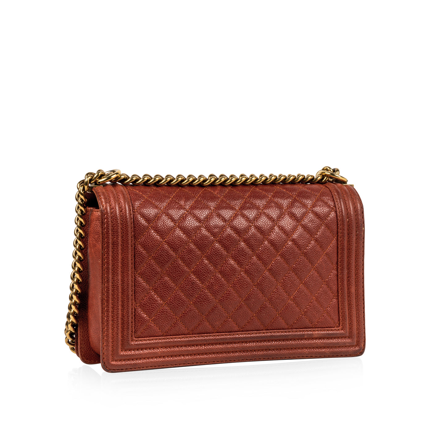 Chanel Classic Flap Caviar Gold Shoulder Bag Style 2