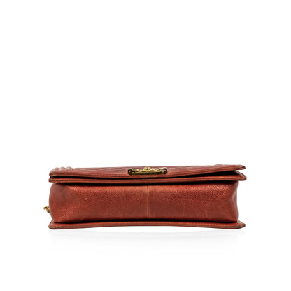 Chanel Classic Flap Caviar Gold Shoulder Bag Style 2