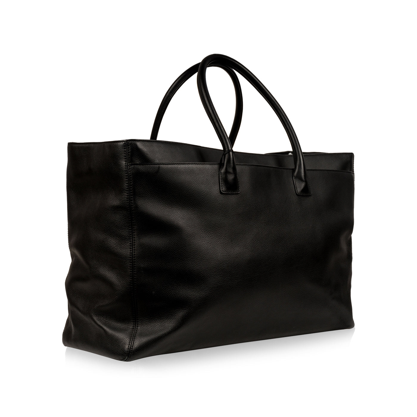 Chanel Timeless Leather Black Tote Bag