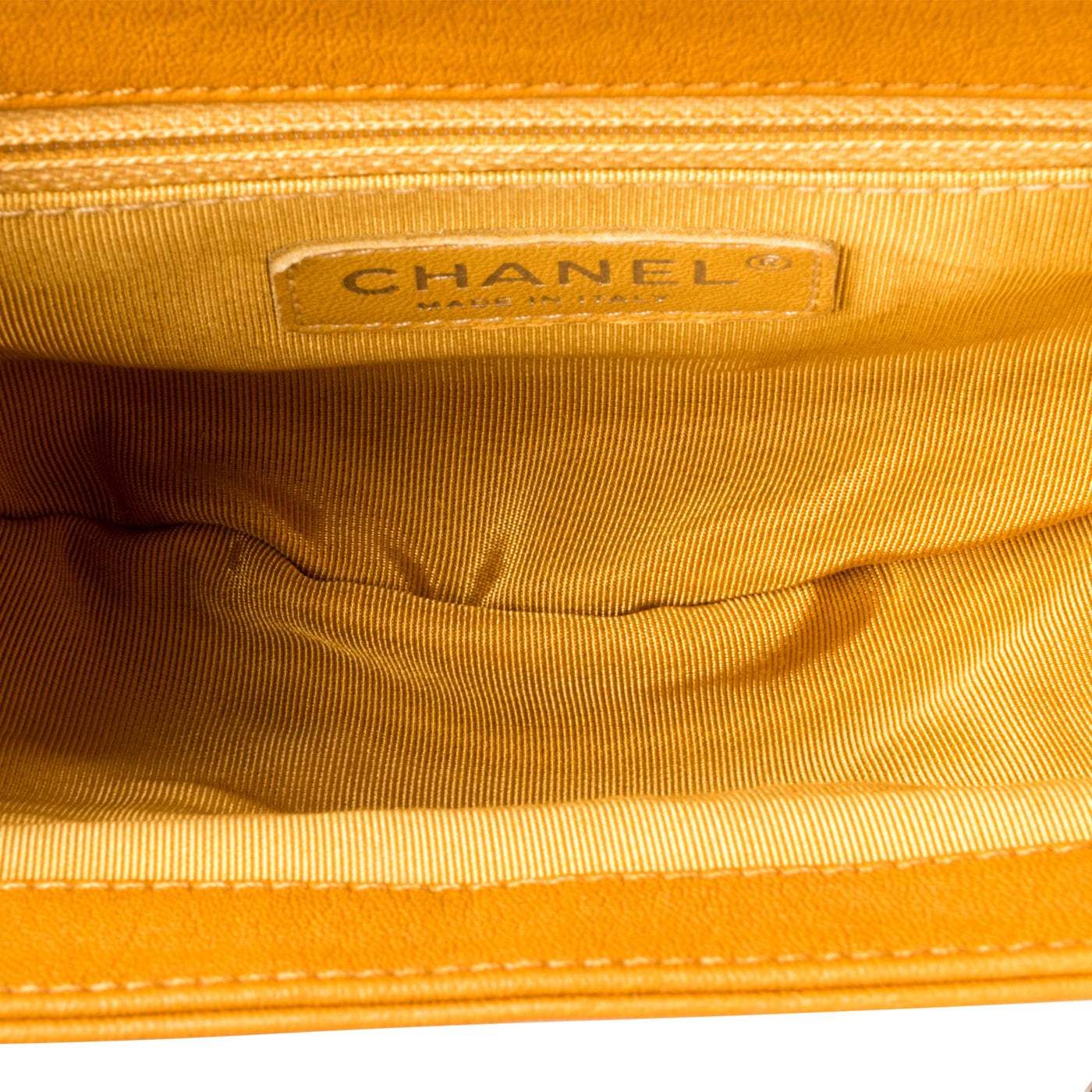 Chain Around Crossbody Bag - Mustard - SHW
