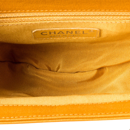 Chain Around Crossbody Bag - Mustard - SHW
