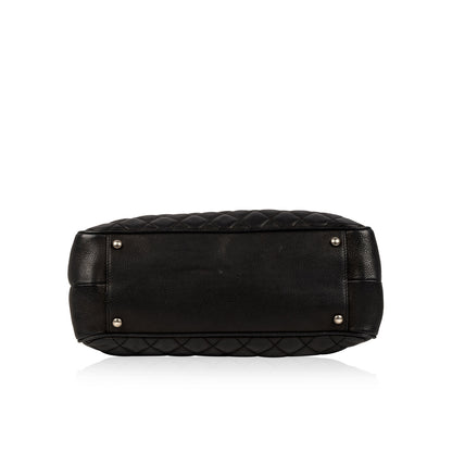 Chanel Chain Tote - Black - Caviar