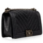 Chanel Chevron Boy Bag - Medium
