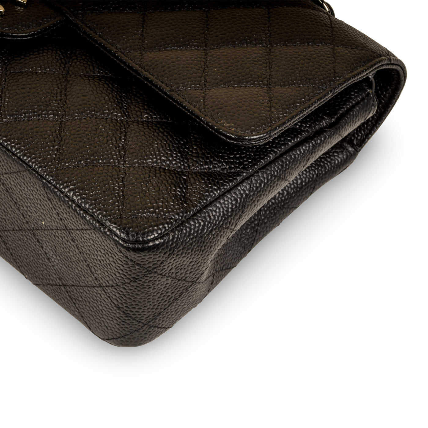 Chanel Classic Flap Caviar Black Shoulder Bag Style 93