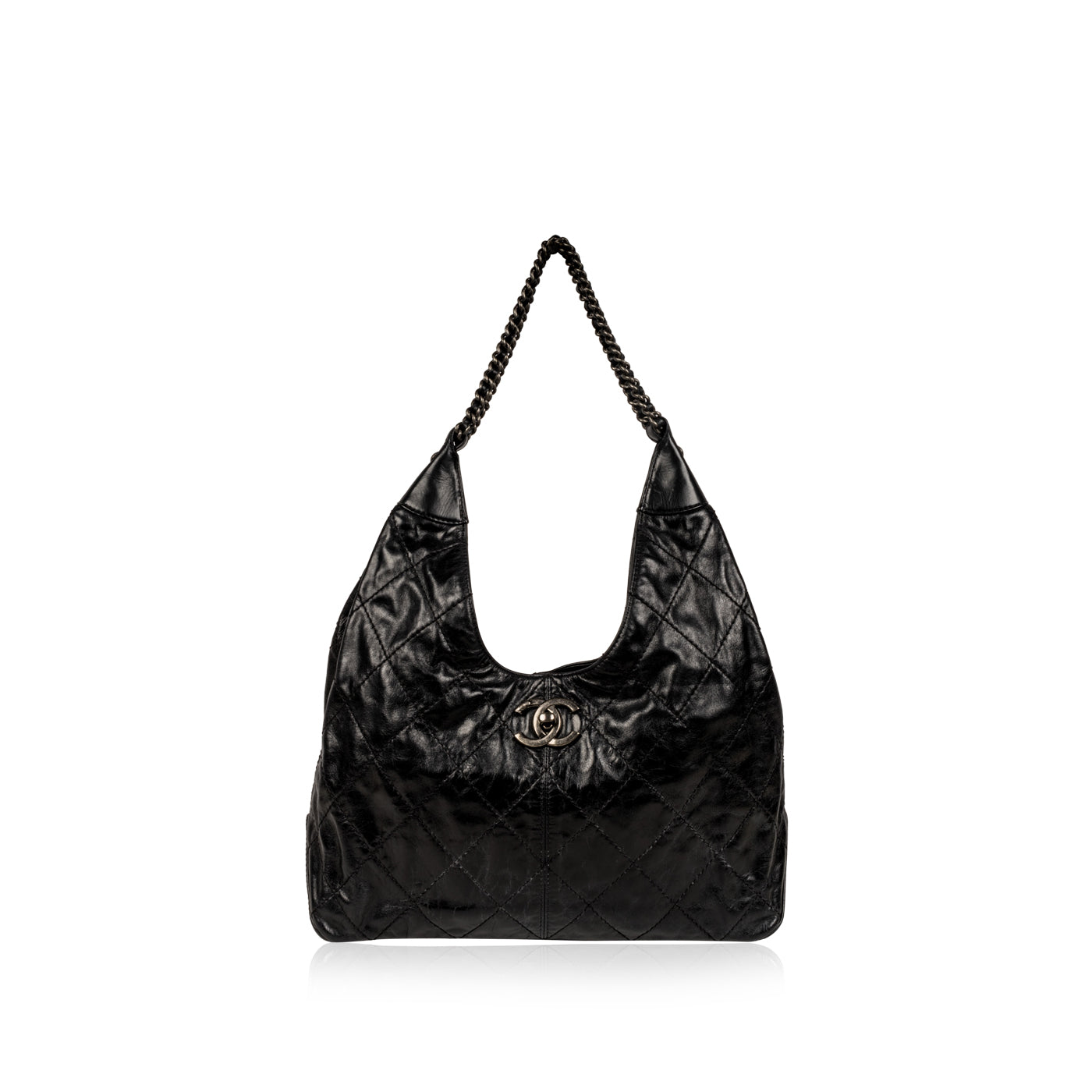 Chanel Timeless Calfskin Black Handbag Calfskin