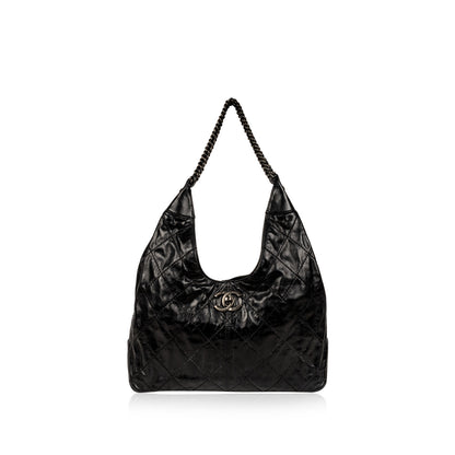 Chanel Timeless Calfskin Black Handbag Calfskin