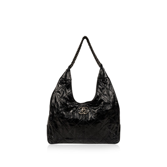 Chanel Timeless Calfskin Black Handbag Calfskin