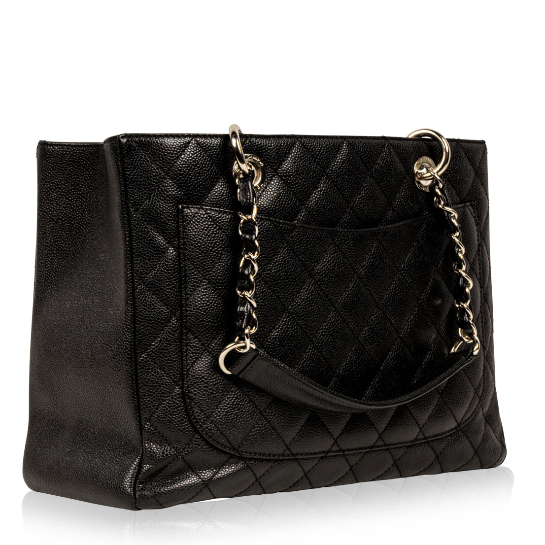 Chanel Timeless Caviar Black Tote Bag Style 37