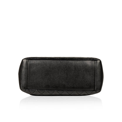 Chanel Timeless Caviar Black Tote Bag Style 9