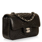 Chanel Classic Flap Leather Black Shoulder Bag Style 6