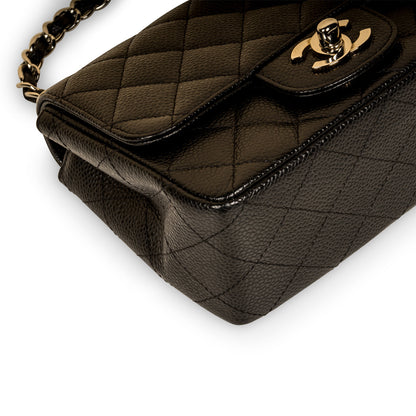 Chanel Classic Flap Caviar Black Shoulder Bag Style 112