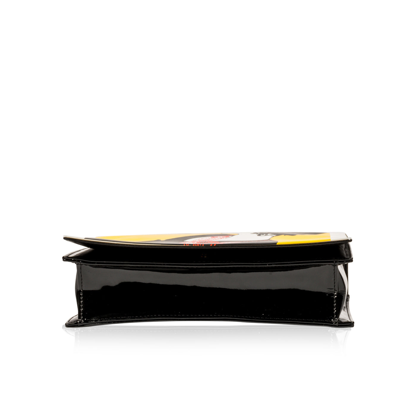 Chanel Patent Leather Black Clutch Style 2