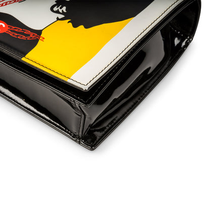 Chanel Patent Leather Black Clutch Style 2