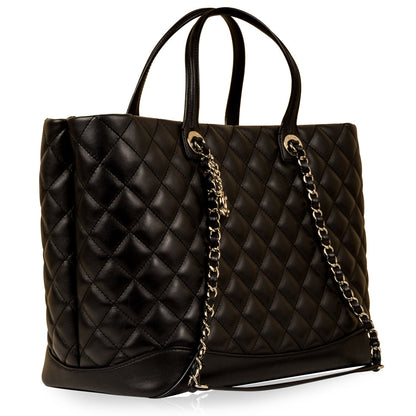 Chanel Shopping Tote Lambskin Black Tote Bag Style 2