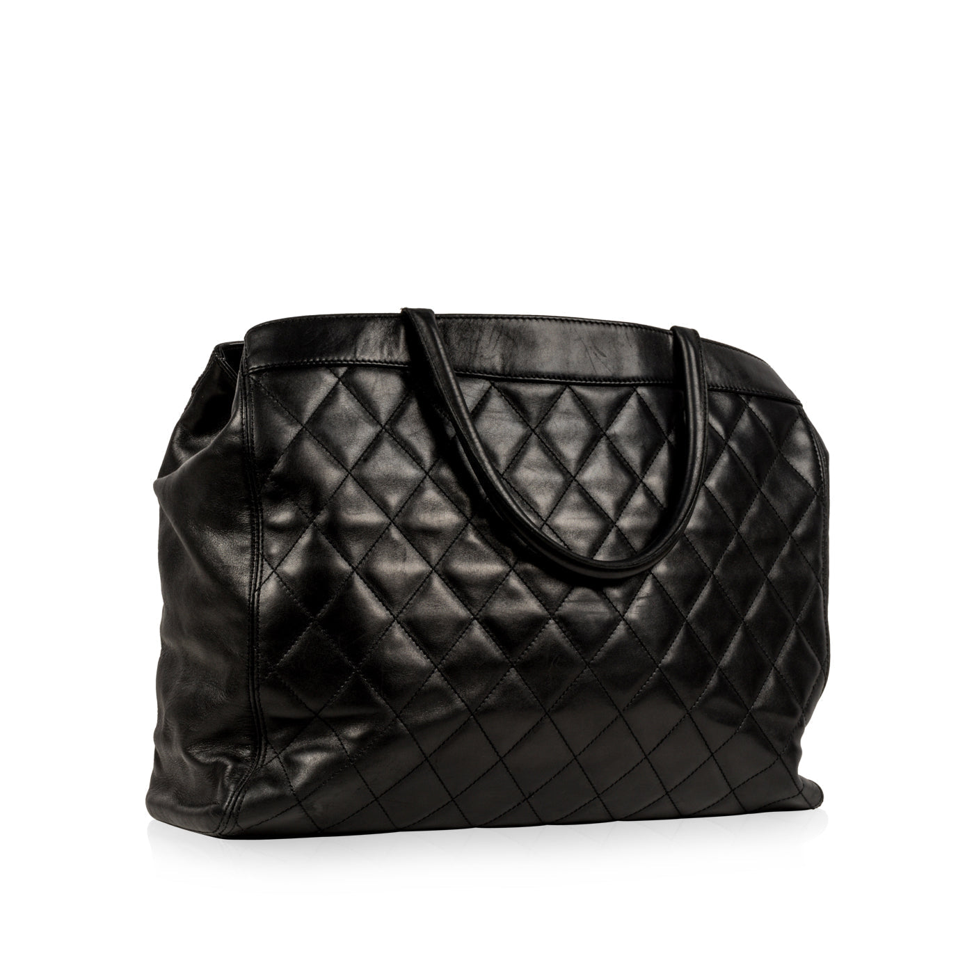 Chanel Timeless Lambskin Black Tote Bag Style 2