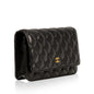 Chanel Classic Flap Lambskin Black Crossbody Style 4