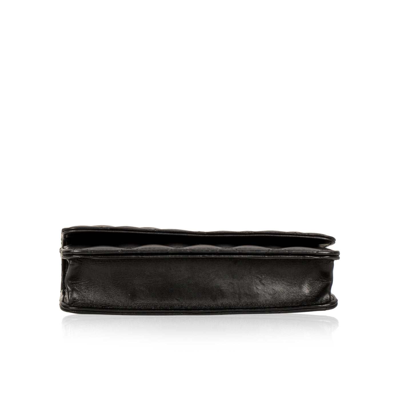 Chanel Classic Flap Lambskin Black Crossbody Style 4