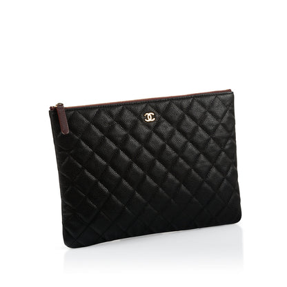 Chanel Timeless Caviar Black Handbag